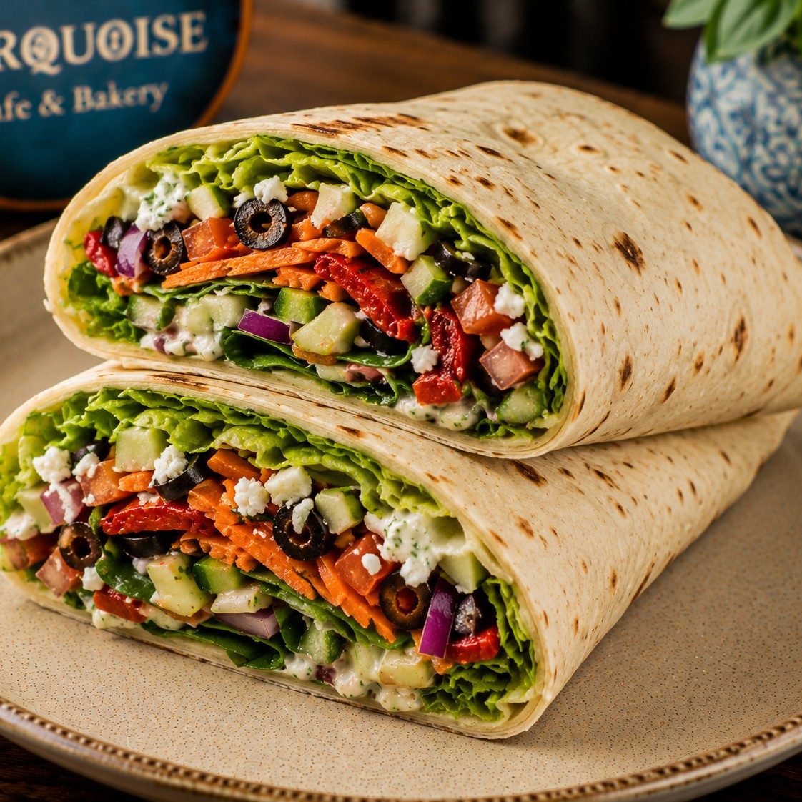 Veggie Wrap.