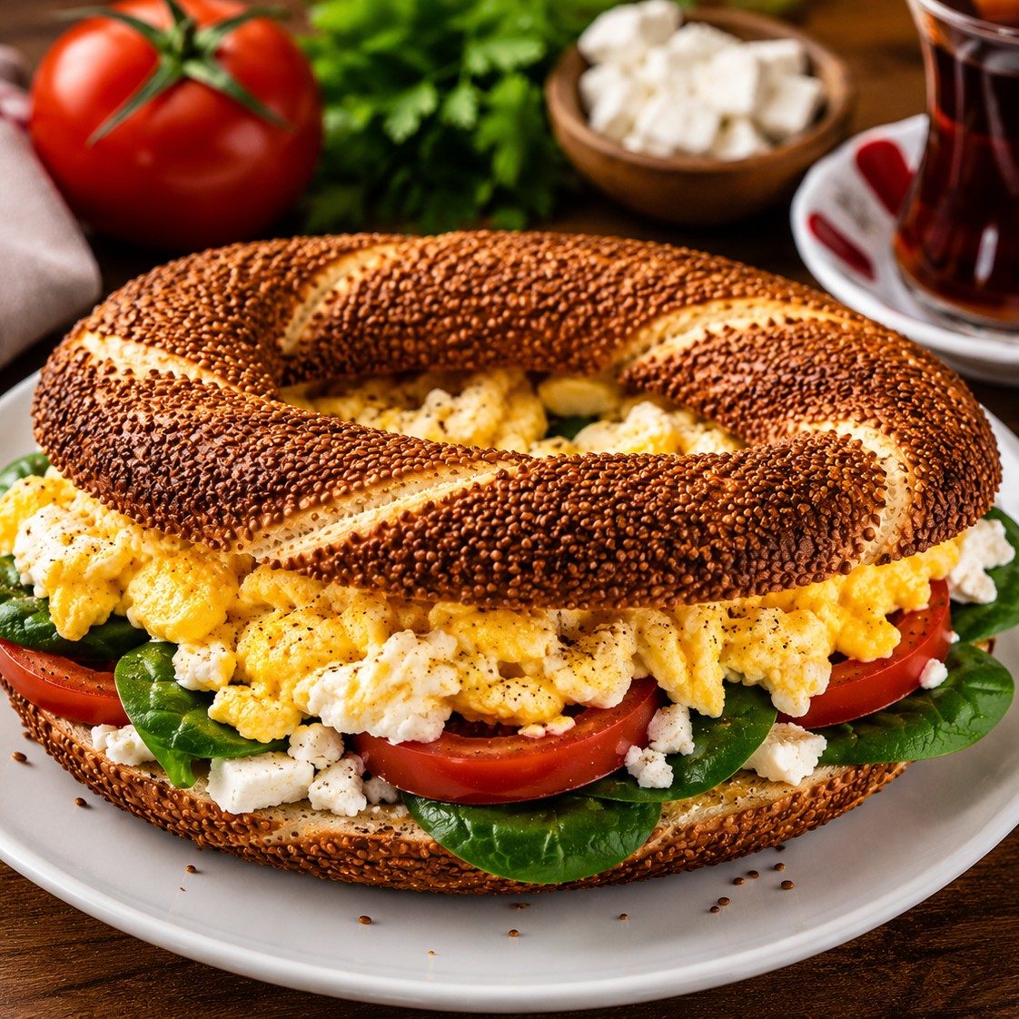 Simit Breakfast.