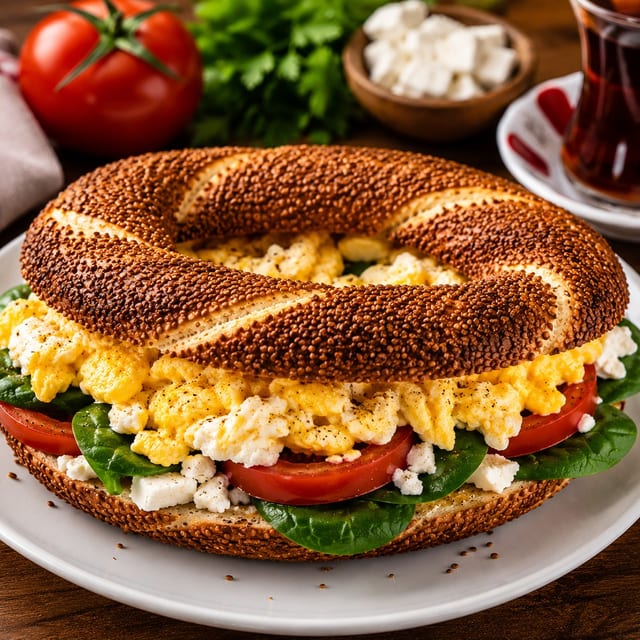 Simit Breakfast.