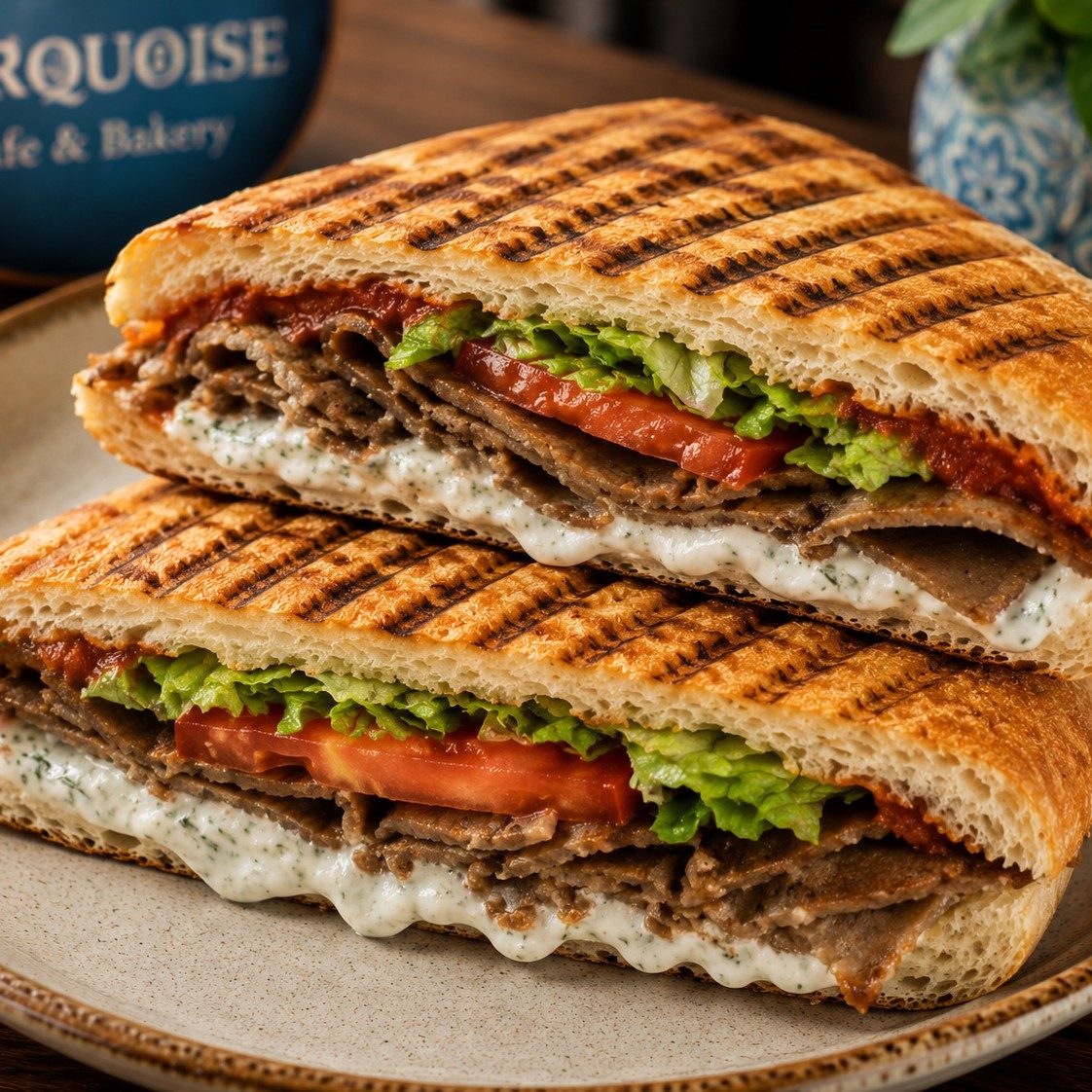 Gyro Panini / Roll.