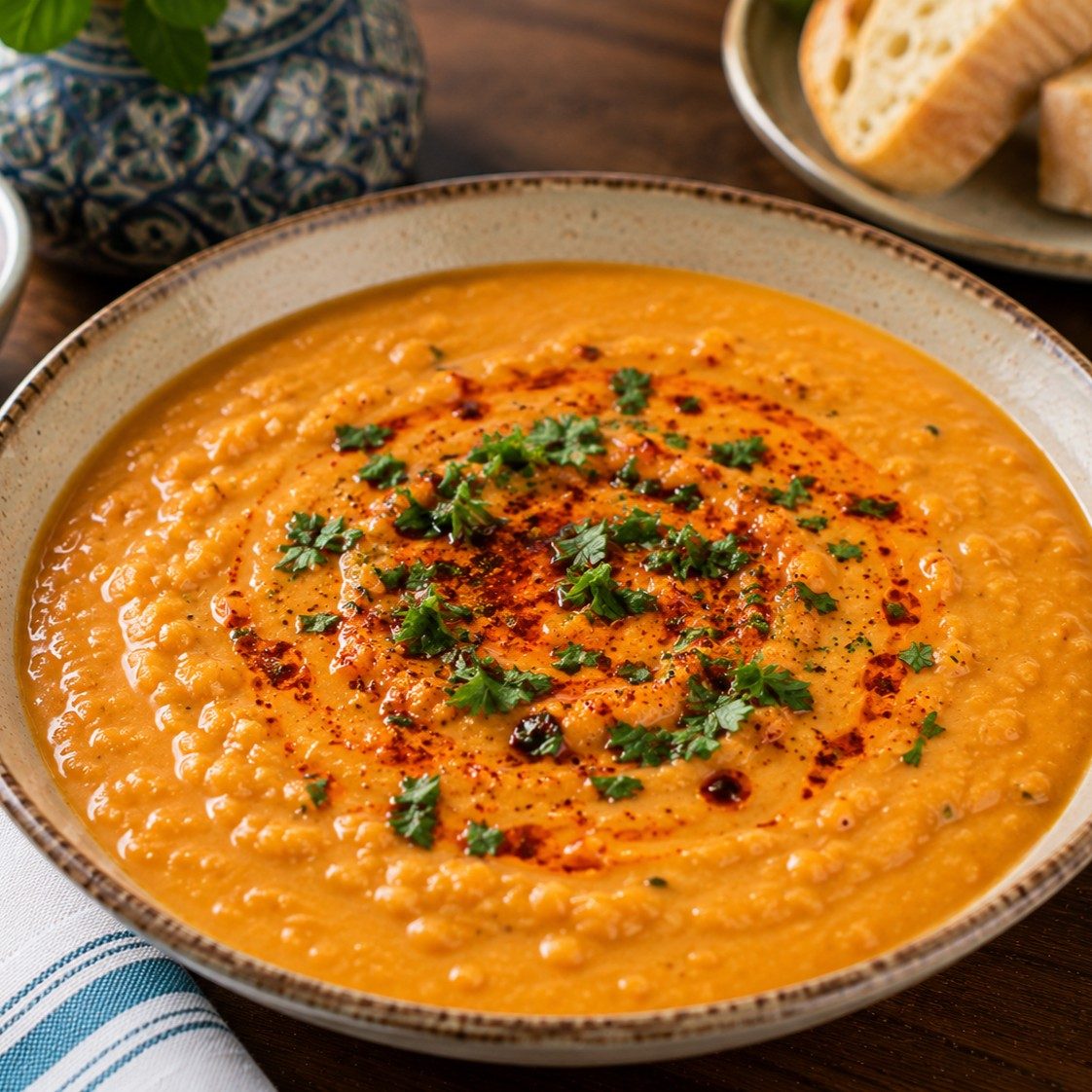 Creamy Red Lentil.