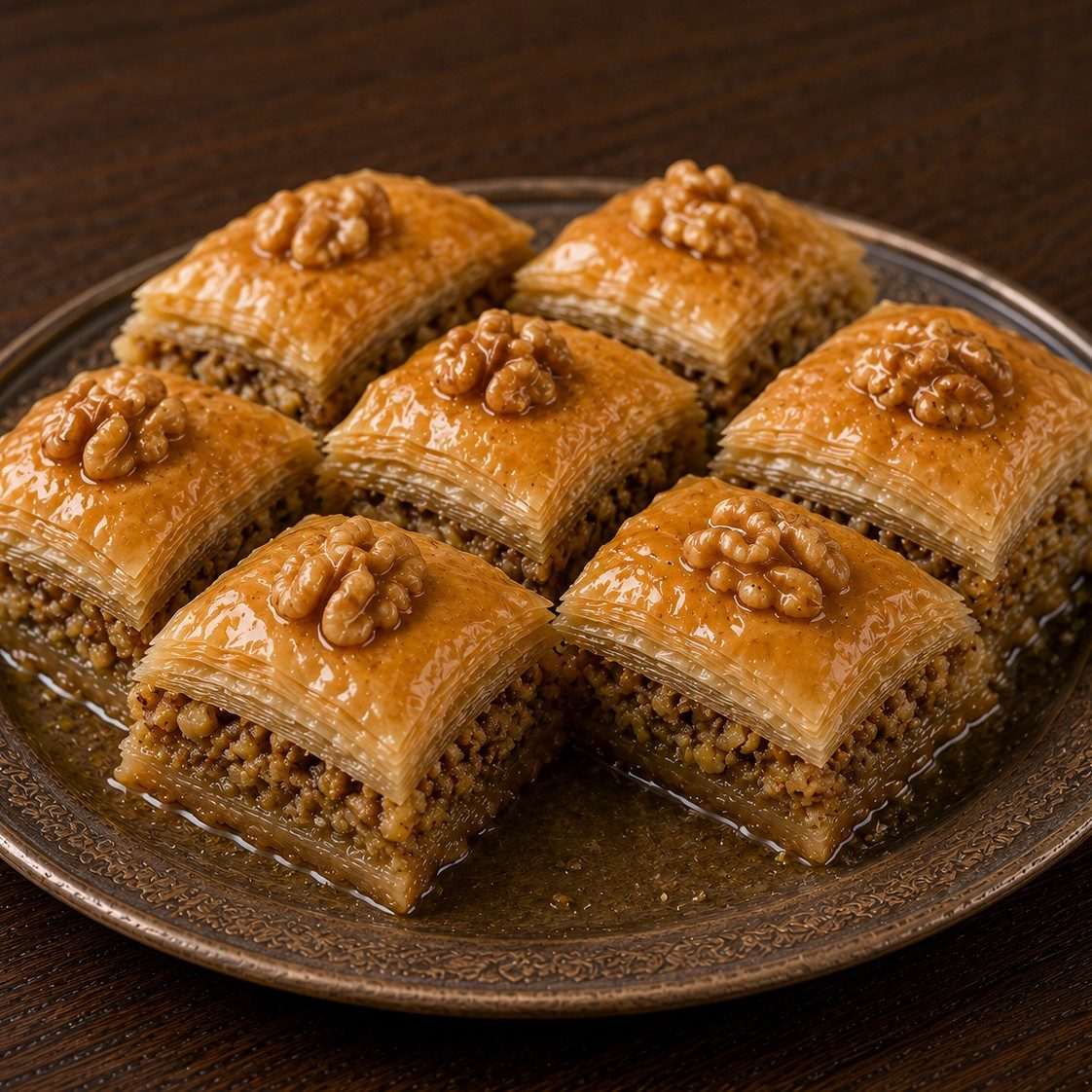 Baklava Walnut.