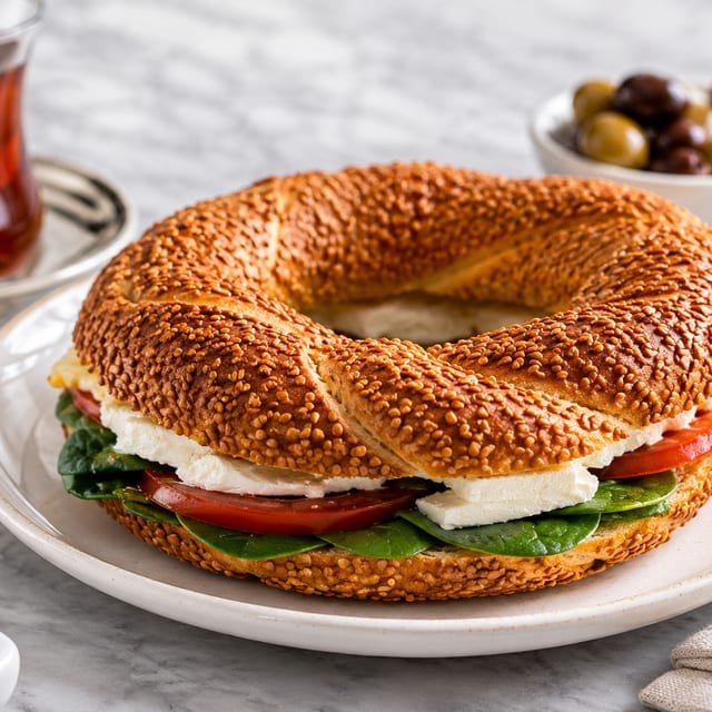 Simit Sandwich.