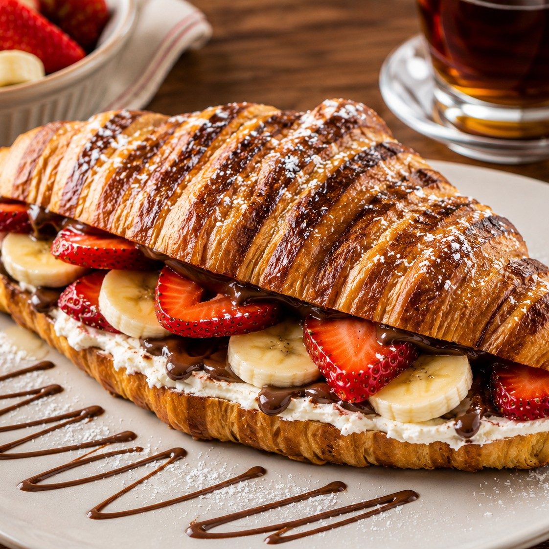 Sweet Croissant Panini.